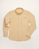 Cardiff Button Down in Garment Dyed Oxford Toasted Bisque