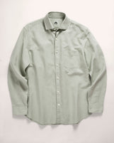 Corfu in Midweight Linen Cotton Mint Cream