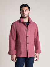 Lyon in Heavyweight Linen Vintage Rose