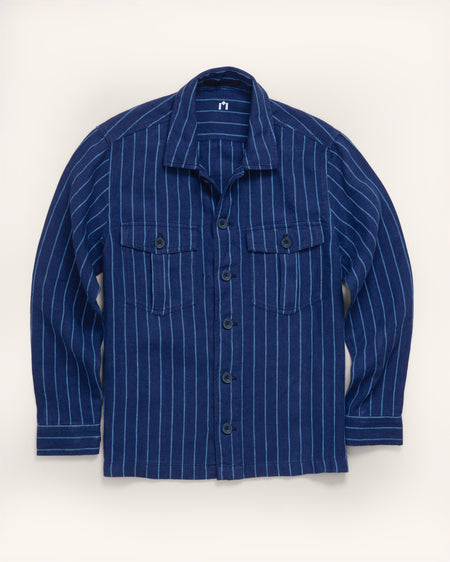 Tahoe in Natural Indigo Midweight Linen – Monks of Method