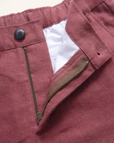 Faro in Heavyweight Linen Vintage Rose