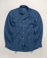 Corfu in Garment Dyed Linen Bering Sea