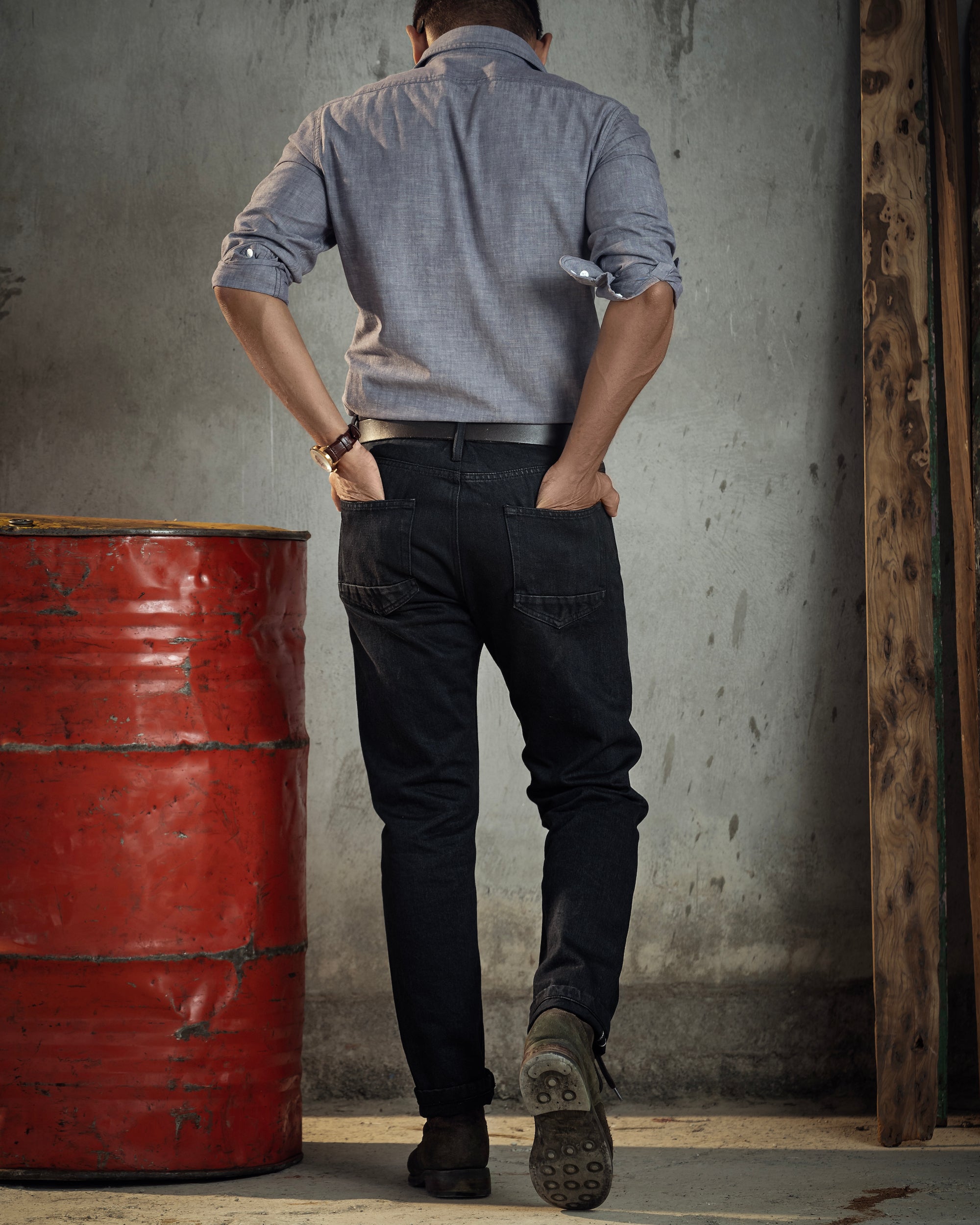 Ontaké in Mid-weight Italian Selvedge – Monks of Method