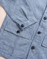 Sierra in Mid-weight Linen Sky Wash