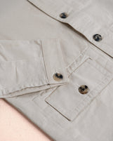 Sierra in Mid-weight Cotton Twill Stone