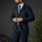 Belfast in Midweight Cotton Twill Navy