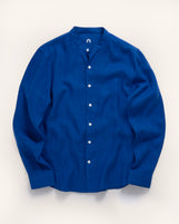Corfu in Garment Dyed Linen Neptune Blue