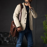Belfast in Midweight Cotton Twill Sand